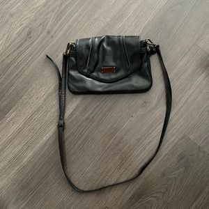 Mat & Nat black vegan leather crossbody bag